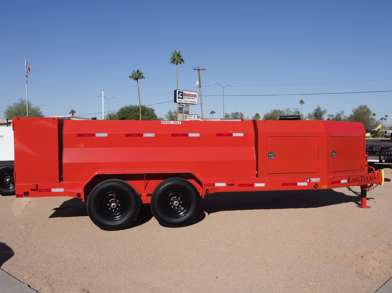 Diesel Fuel Tank Diversified Truck & Equipment Sales, Inc. Mesa Arizona